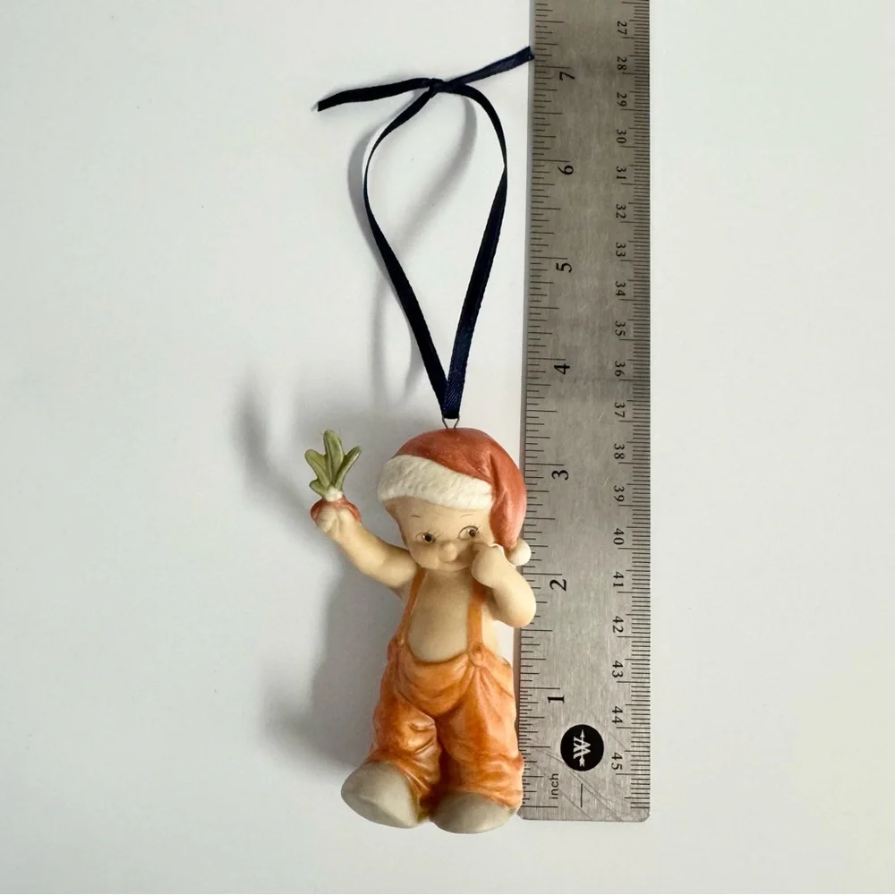 Vintage 90s Enesco Ornament How Bout A Little Kiss Memories of Yesterday 527068